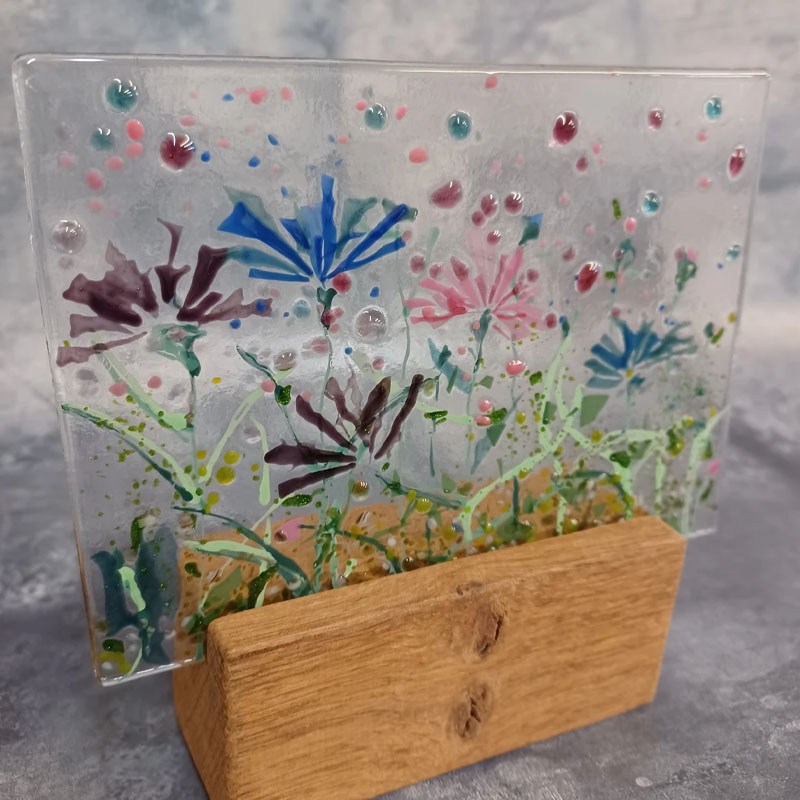Contemporary Fused Glass Designs for Home and Garden
